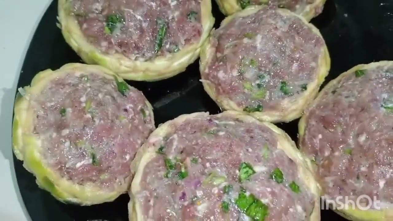 دولمة قرنون بالجلبانة طبق تقليدي 🇩🇿عاصمي سهل التحضير والبنة علامة 