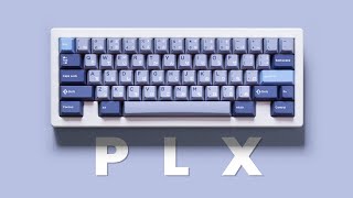 The Beautiful PLX Custom Mechanical Keyboard