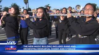 Mira Mesa High School new music building