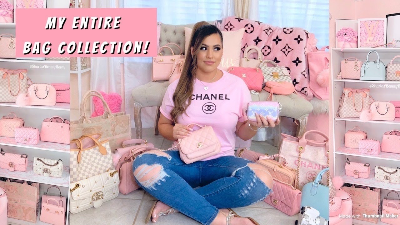 My Updated Pink Bag Collection