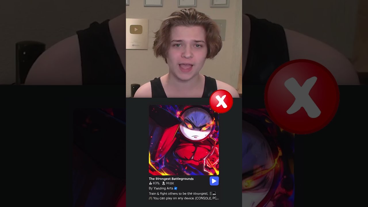 WOULD I LET MY KIDS PLAY THESE ROBLOX GAMES Roblox Shorts Goobers