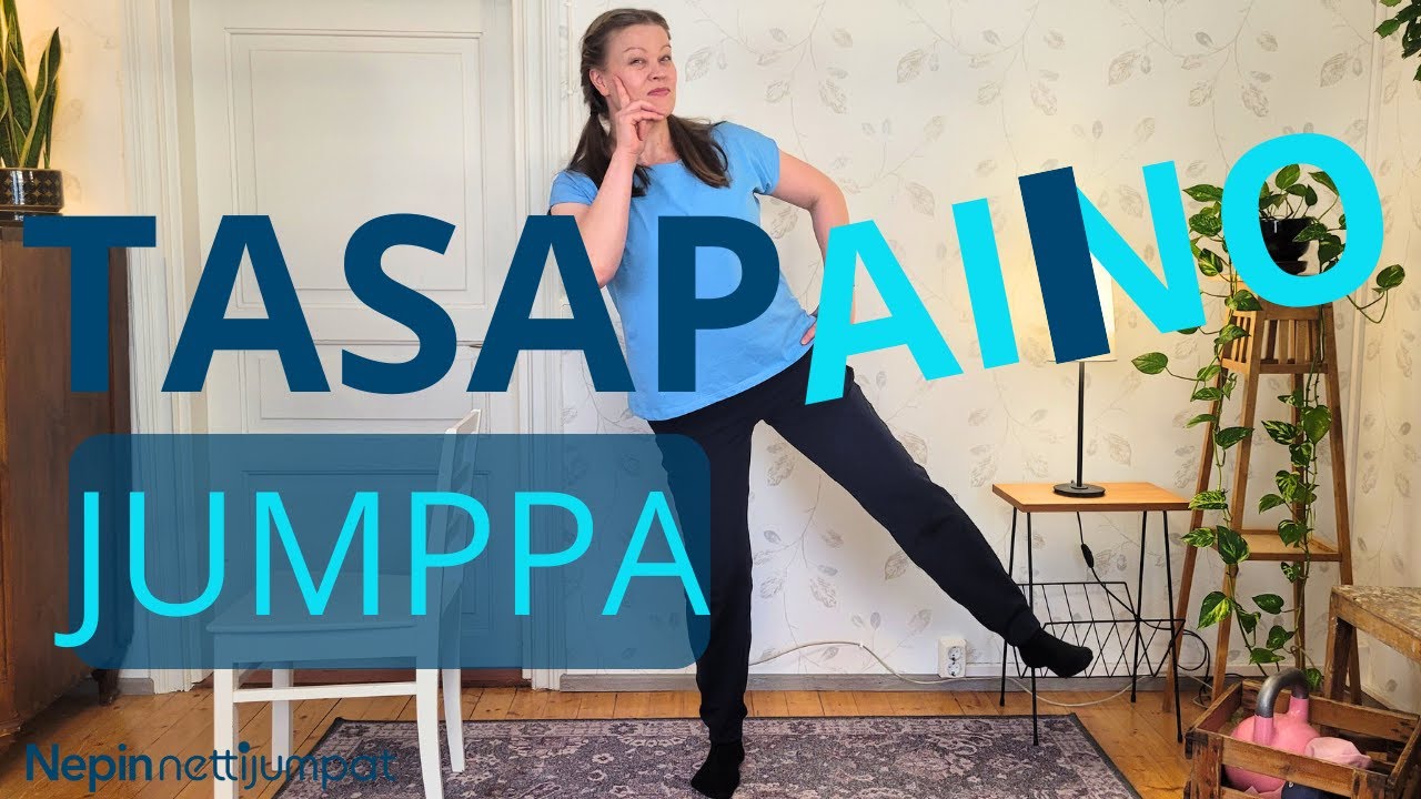 Tasapaino- ja aivojumppa yli 70-vuotiaille - ILMAN VÄLINEITÄ | 18 min