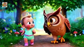 Baby’s Owl Guide Learning Journey 🦉📚 | Fun Learning Adventure for Kids | Learn ABCs, Numbers, Colors