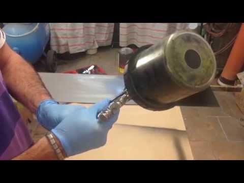 Uso della pistola a spruzzo per verniciatura - Vespe tutorial