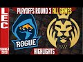 RGE vs MAD Highlights ALL GAMES | LEC Playoffs Summer 2020 Round 3 | Rogue vs MAD Lions