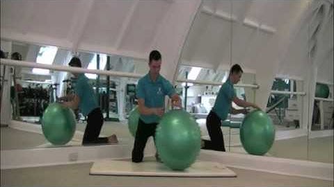 Flexibility - Chest Stretch with a Stability Ball