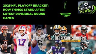 2025 NFL playoff bracket: How things stand after latest divisional round games