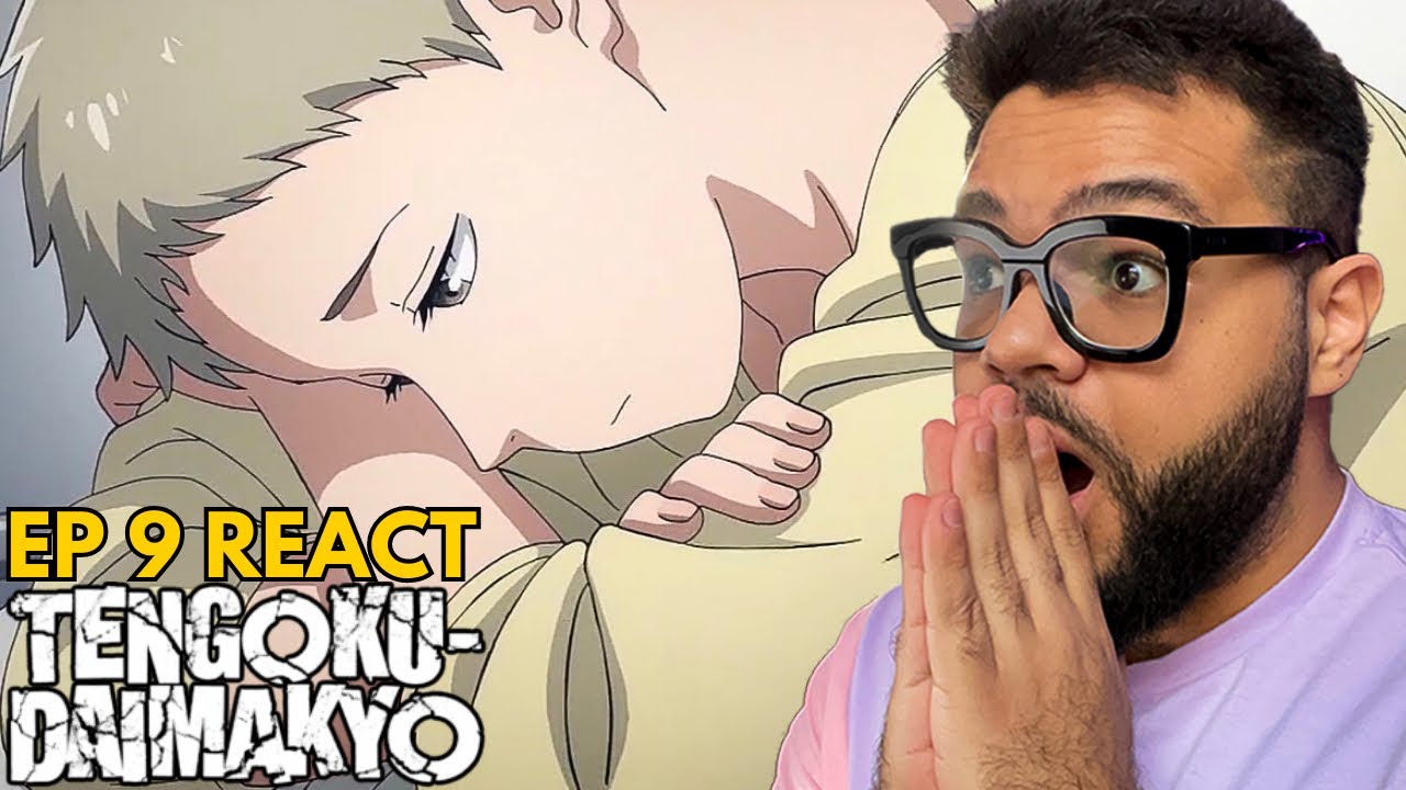 ESSE ANIME TEM MUITO POTENCIAL!, TENGOKU DAIMAKYOU EPISÓDIO 1 REACT