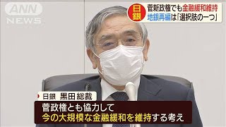 日銀が菅政権でも「大規模金融緩和」維持(2020年9月17日)