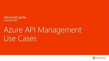 Australia 2017 Azure API Management Dive Deep