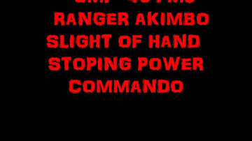 MY TOP 5 CLASSES FOR MW2