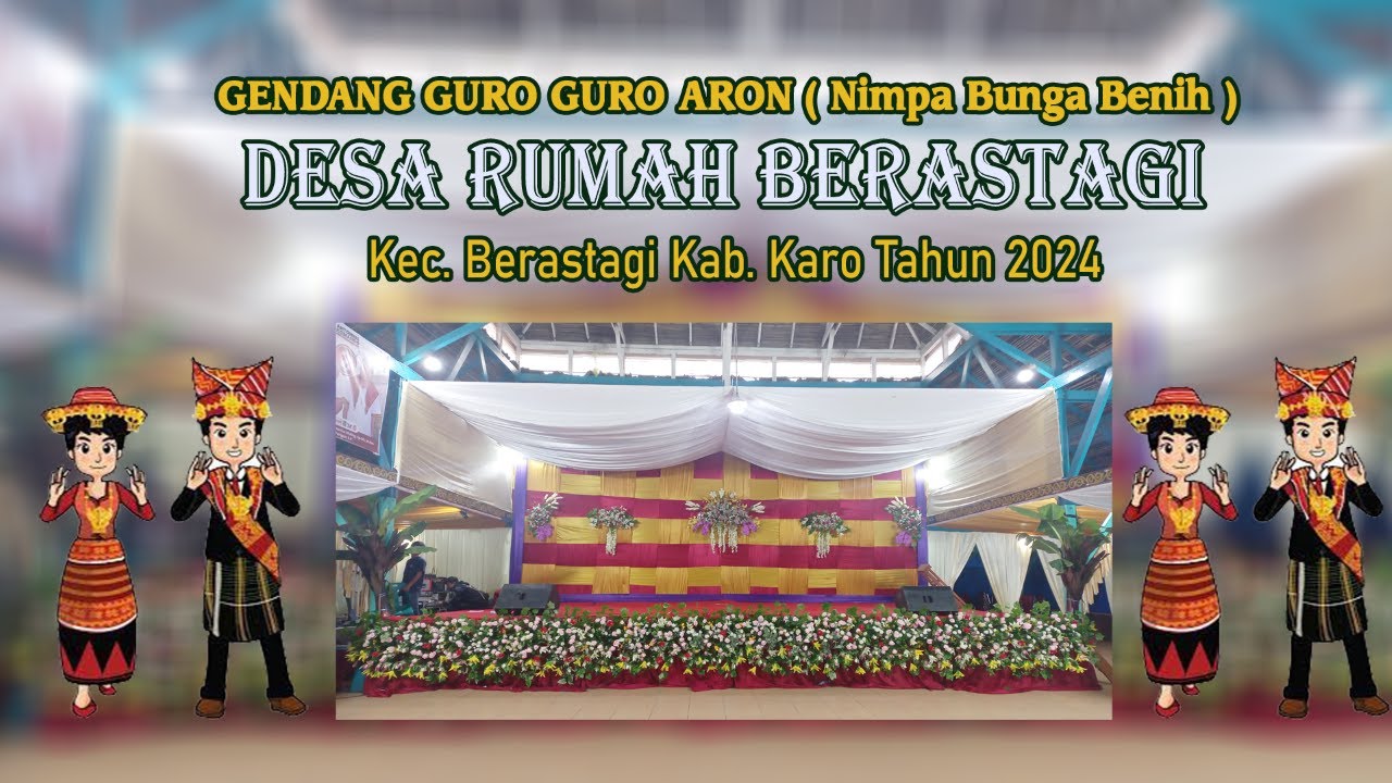 🔴Live 📡 GENDANG GURO GURO ARON ( Nimpa Bunga Benih ) DESA RUMAH BERASTAGI Tahun 2024