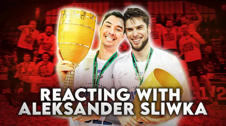 Reacting with Aleksander Sliwka (Zaksa vs. Jastrze...
