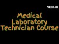 Medical laboratory technician course