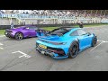 Supercars Drag Racing Capristo 812 TTE855 RS3 Huracan STO 820HP G Power M8 Techart GT Street R