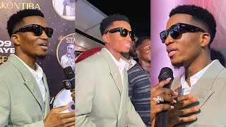 Kofi Kinaata Reaction on Winning the Best Reggae/ Dancehall Song at Telecel Ghana Music Awards