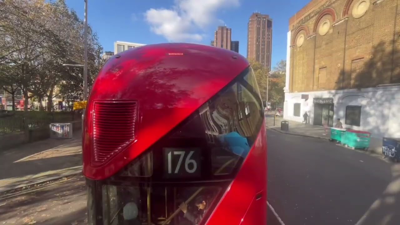 FULL ROUTE VISUAL | London Bus Route 1: Canada Water - Hampstead Heath | BV66 VGK (MHV75)