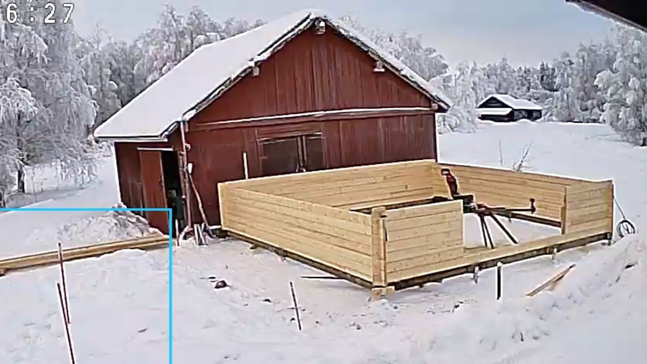 Tallin pystytys alkanut ja muita värkkäilyjä