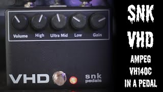 SNK VHD | Ampeg VH 140c Preamp