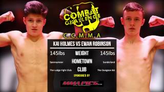 Combat Challenge North East 6 Kai Holmes Vs Ewan Robinson