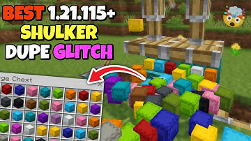How To Duplicate SHULKER BOX in Minecraft Bedrock 1.21.115+ | Best Duplication Glitches EVER WORK!?