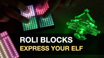 Express Your Elf: Performance on ROLI BLOCKS 🎄
