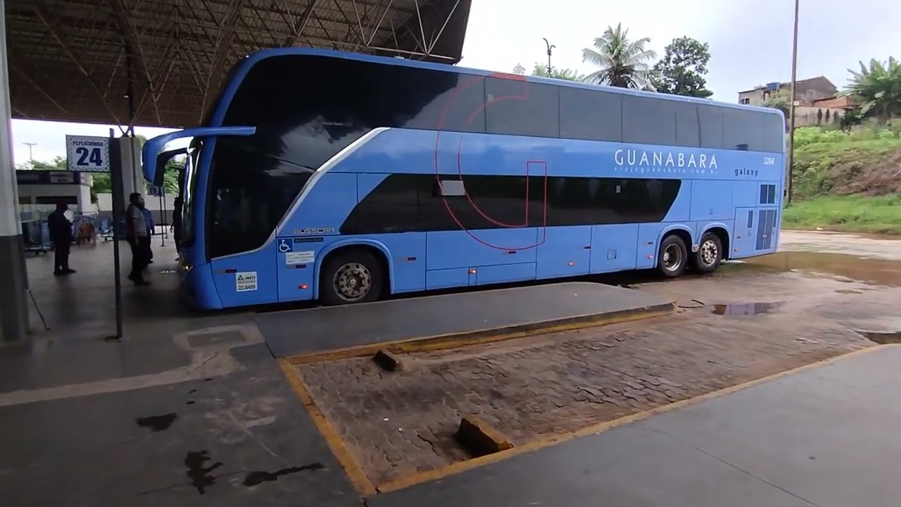 BUSCAR DA GUANABARA CHEGANDO E FAZENDO O SEU SHOW NO TERMINAL RODOVIARIO DE SAO LUIS MA