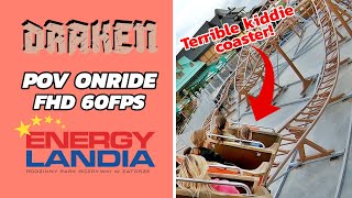 Draken at Energylandia | POV OnRide - Full HD 2024 | Preston & Barbieri Family Coaster