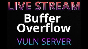 Live Stream - Buffer Overflow - VULNSERVER - TRUN