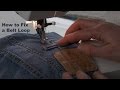 J Stern Designs l Quick Tip:  How to fix a belt loop that's ripped off