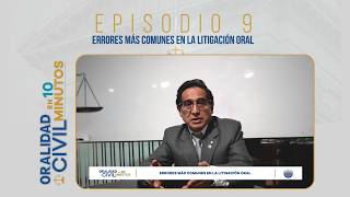 Civil oral proceedings: Most common errors in oral litigation