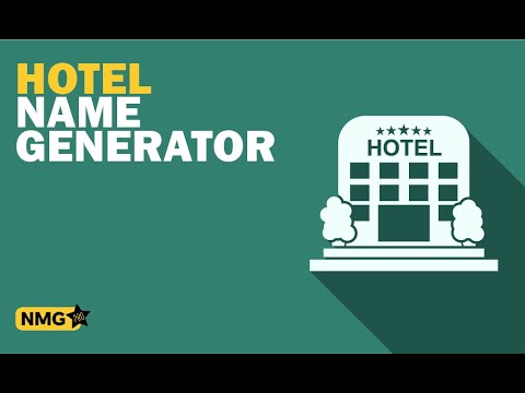 Hotel Name Ideas ‐ Hotel Name Generator