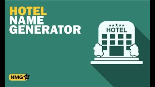 Hotel Name Ideas ‐ Hotel Name Generator