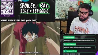 RAFFAVERSO REAGINDO LUFFY DERROTA HODY JONES| FISHMAN ISLAND| ONE PIECE EP - 566