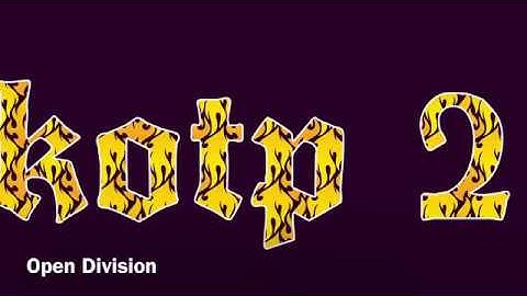 KOTP2 - Open Division