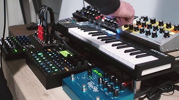 Jamuary2020 #5 - Elektron Digitakt Jam with Moog Sirin and Behringer Model D.