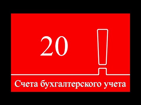 Бухгалтерский счет 20 "Основное производство" | Учет затрат | Калькулирование себестоимости Бухучет