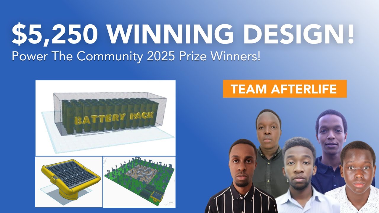 $5,250 Prize Winner – Team Afterlife (Distinguished Design Award) | Energy Mentors