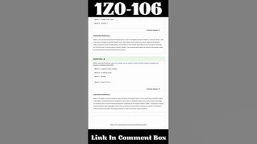 Oracle 1Z0-106 Exam Questions | Oracle Linux 8 Advanced System Administration #examquestions