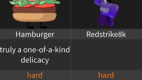 How to get Hamburger and Redstrike8k in Find the bfb Characters (948)