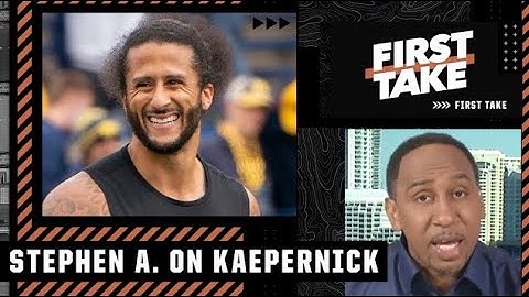 Stephen A. gets HEATED discussing Colin Kaepernick’s workout with the Raiders | First Take