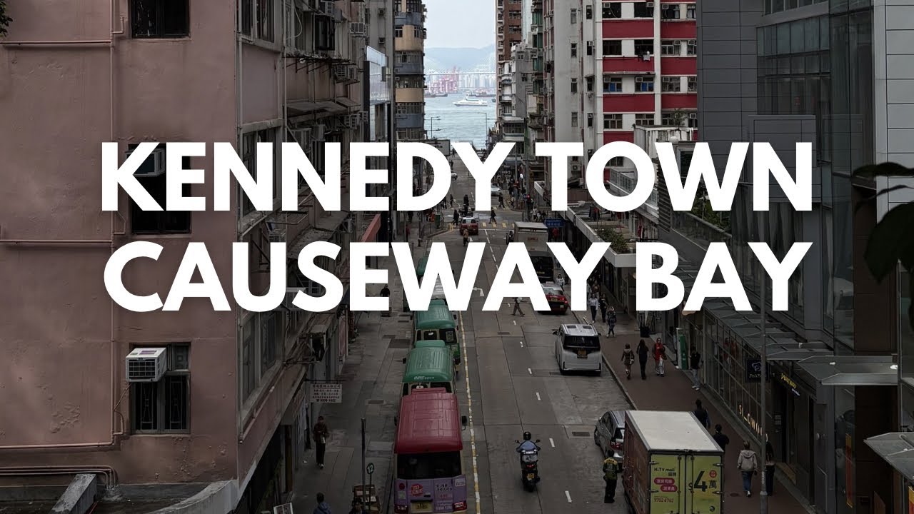 KELILING KENNEDY TOWN DAN CAUSEWAYBAY NAIK BIS 🚌