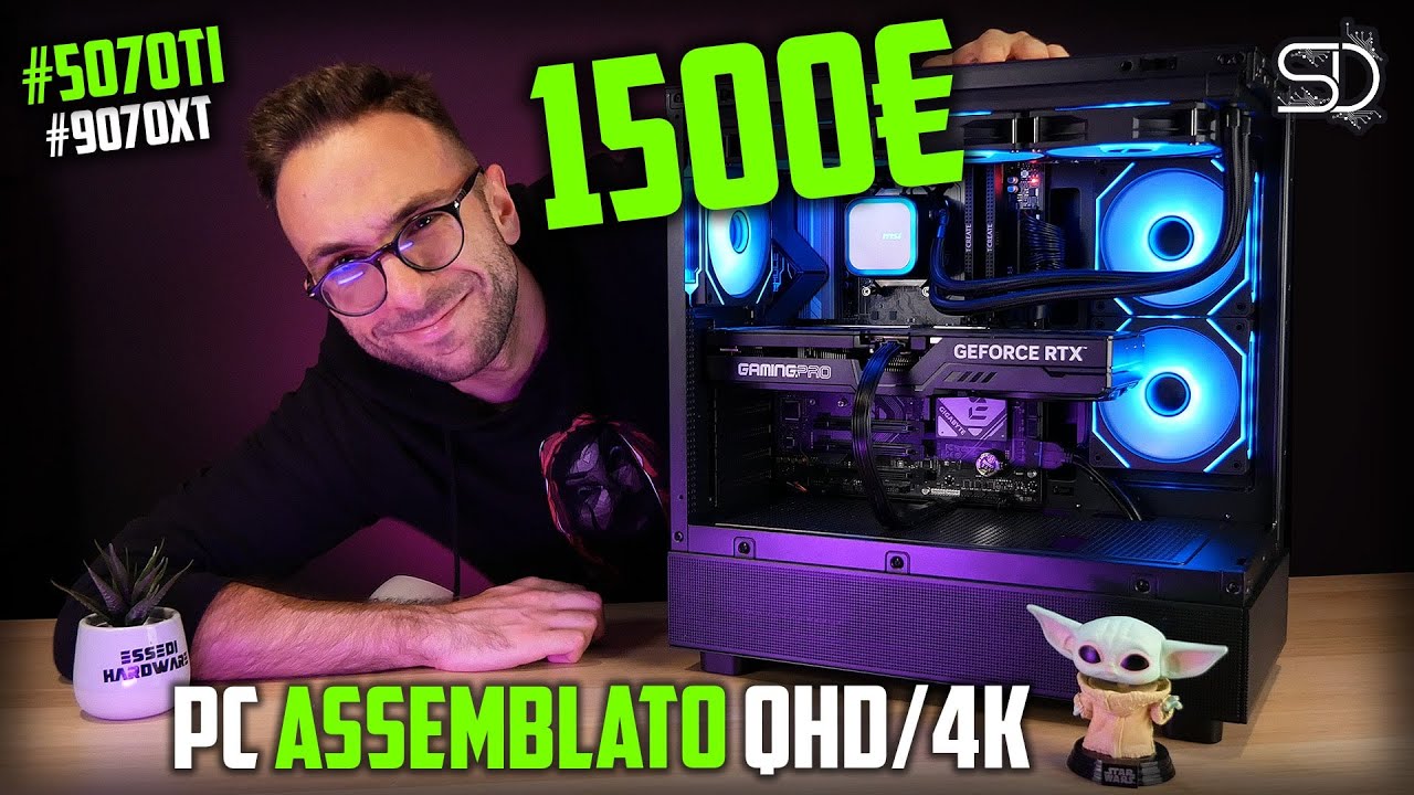 QUESTO PC GAMING DA 1500€ È GIÀ PRONTO E SPACCA! (16 GIOCHI TESTATI) 🔥