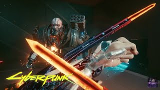 ADAM SMASHER VERY HARD MODE Mantis Blades Only Cyberpunk 2077 (Final Boss Fight) Rogue Ending