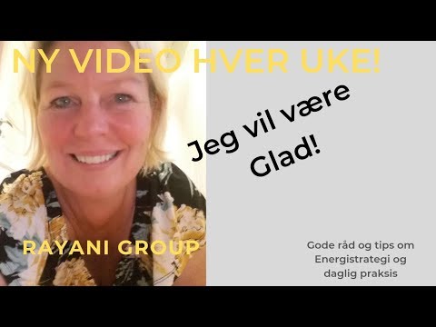 Video: Jeg Vil Gjøre Deg Glad