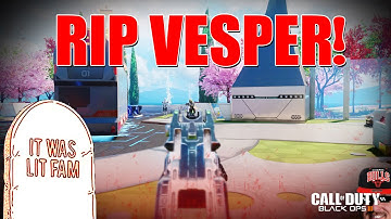 RIP VESPER! Weapon Nerf! Black Ops 3 | oBaves