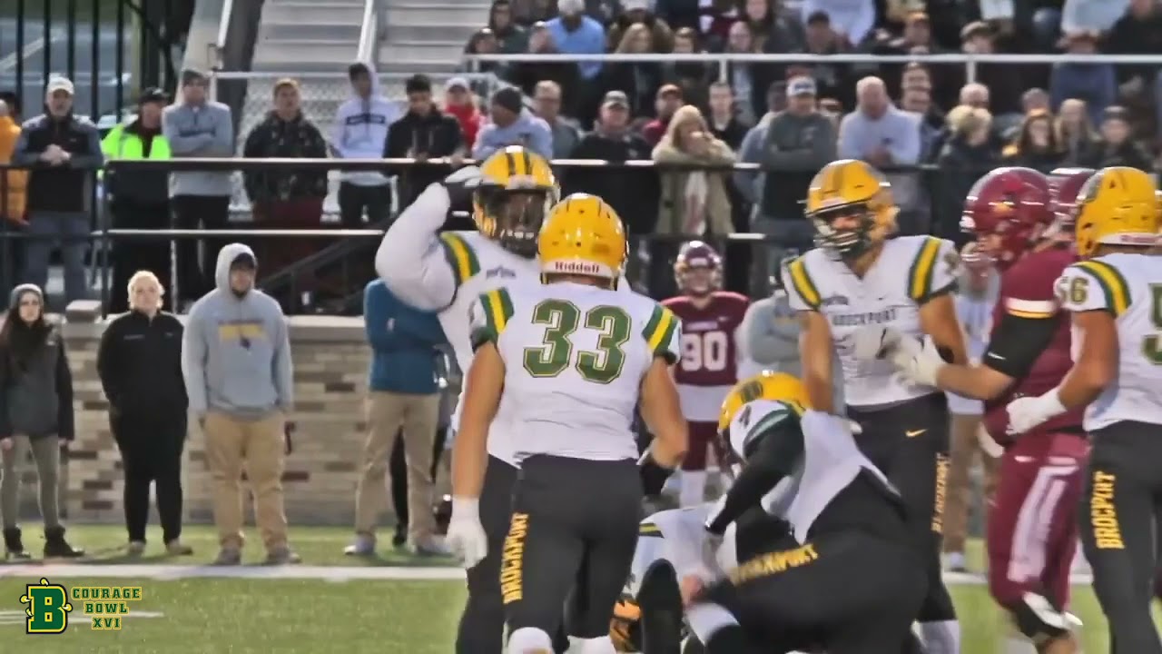 Brockport Wins Fourth Straight Courage Bowl