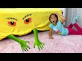 Sofia with Monster under the bed | Funny stories for kids with Dog