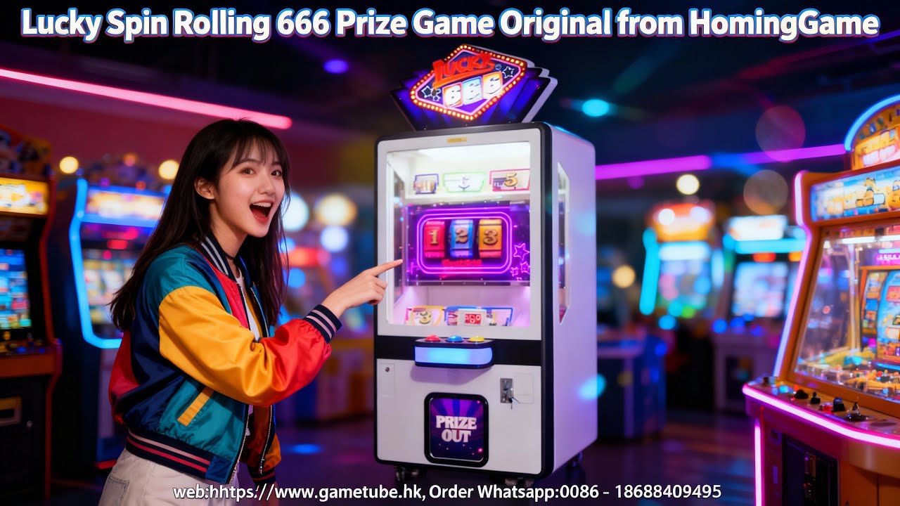 Lucky Spin Rolling 666 | Skill Prize Redemption Arcade Machine by ...
