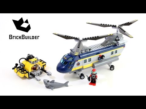 LEGO CITY 60093 Deep Sea Helicopter Speed Build for Collecrors - Collection  Deep Sea Explorers (4/6) - YouTube